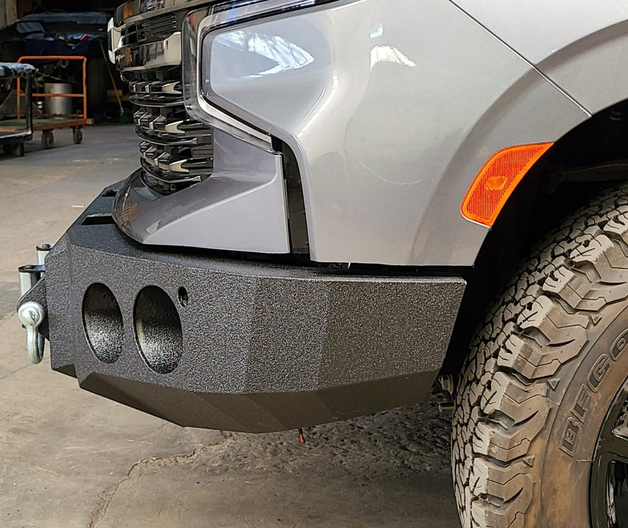 2021-2023 Chevrolet Tahoe / Suburban Front Bumper | Parking Sensor Cutouts Available - Front Truck Winch Bumper
