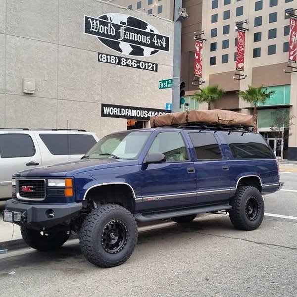 1988-2000 GMC Sierra 1500 Front Bumper - Iron Bull BumpersFRONT IRON BUMPER