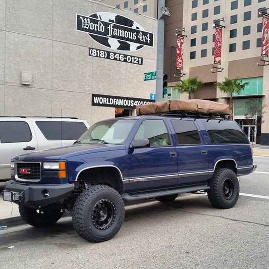 1988-2000 GMC Sierra 1500 Front Bumper - Iron Bull BumpersFRONT IRON BUMPER