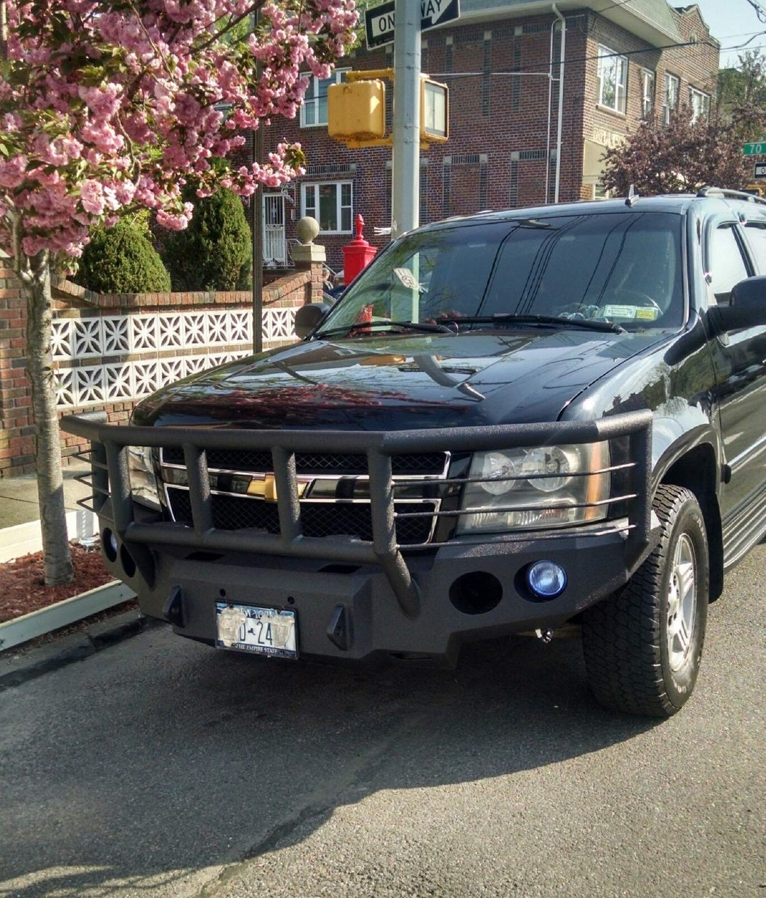 2007-2014 Chevrolet Tahoe / Suburban 2500 Front Bumper - Iron Bull BumpersFRONT IRON BUMPER