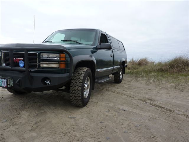1988-2000 GMC Sierra 1500 Front Bumper - Iron Bull BumpersFRONT IRON BUMPER
