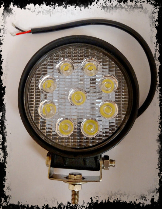 BUMPER ACCESSORY: 4 Inch Round LED Light - Iron Bull BumpersACCESSORY