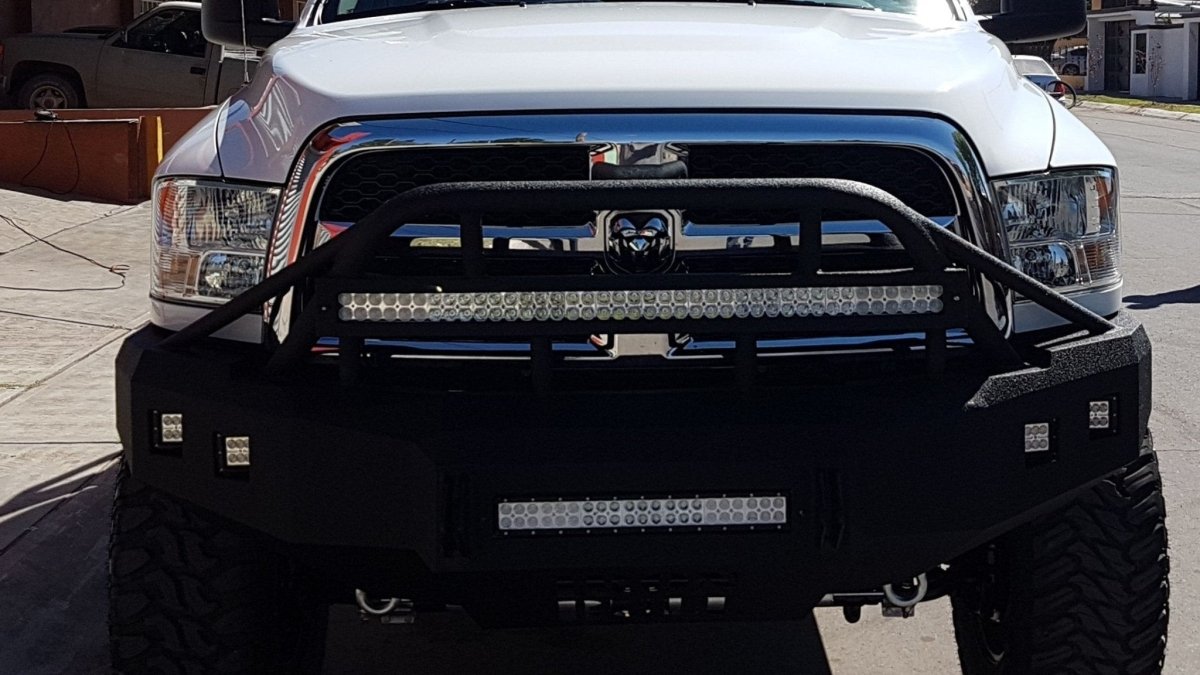 BUMPER ACCESSORY: Curved LED Light Bar - Iron Bull BumpersACCESSORY