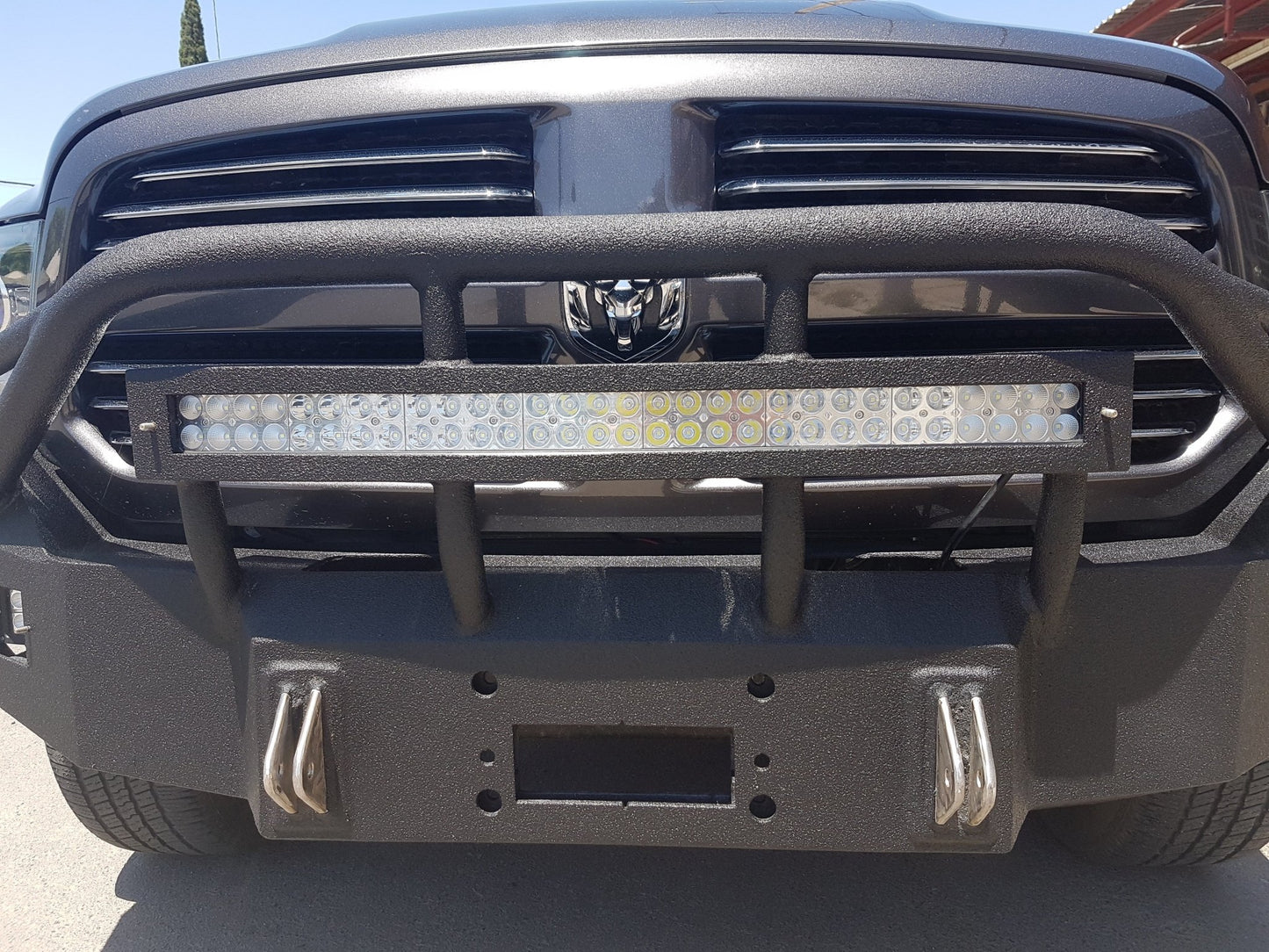 BUMPER ACCESSORY: Curved LED Light Bar - Iron Bull BumpersACCESSORY