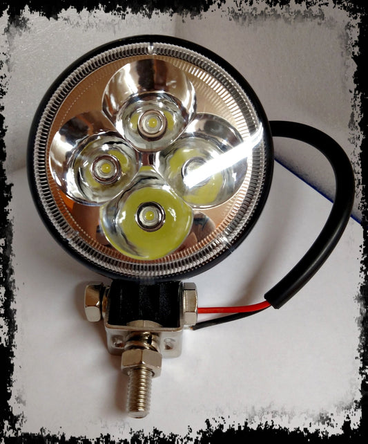 BUMPER ACCESSORY: Rear Round LED Light - Iron Bull BumpersACCESSORY