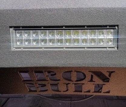 BUMPER ACCESSORY: Straight LED Light Bar - Iron Bull BumpersACCESSORY