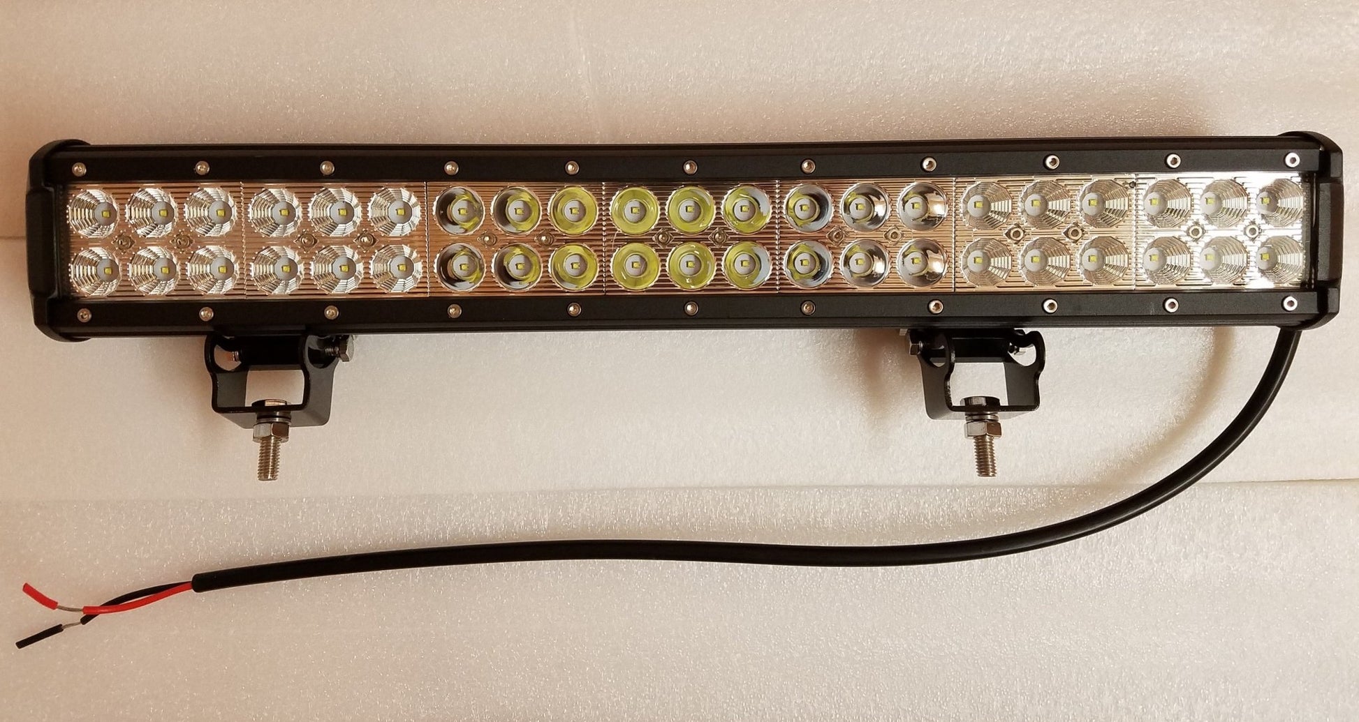 BUMPER ACCESSORY: Straight LED Light Bar - Iron Bull BumpersACCESSORY