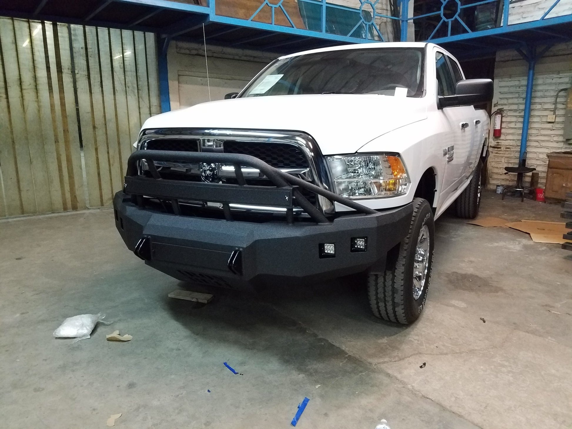 BUMPER ADD-ON: Blue Ox Style Tow D-rings - Iron Bull BumpersADD-ON