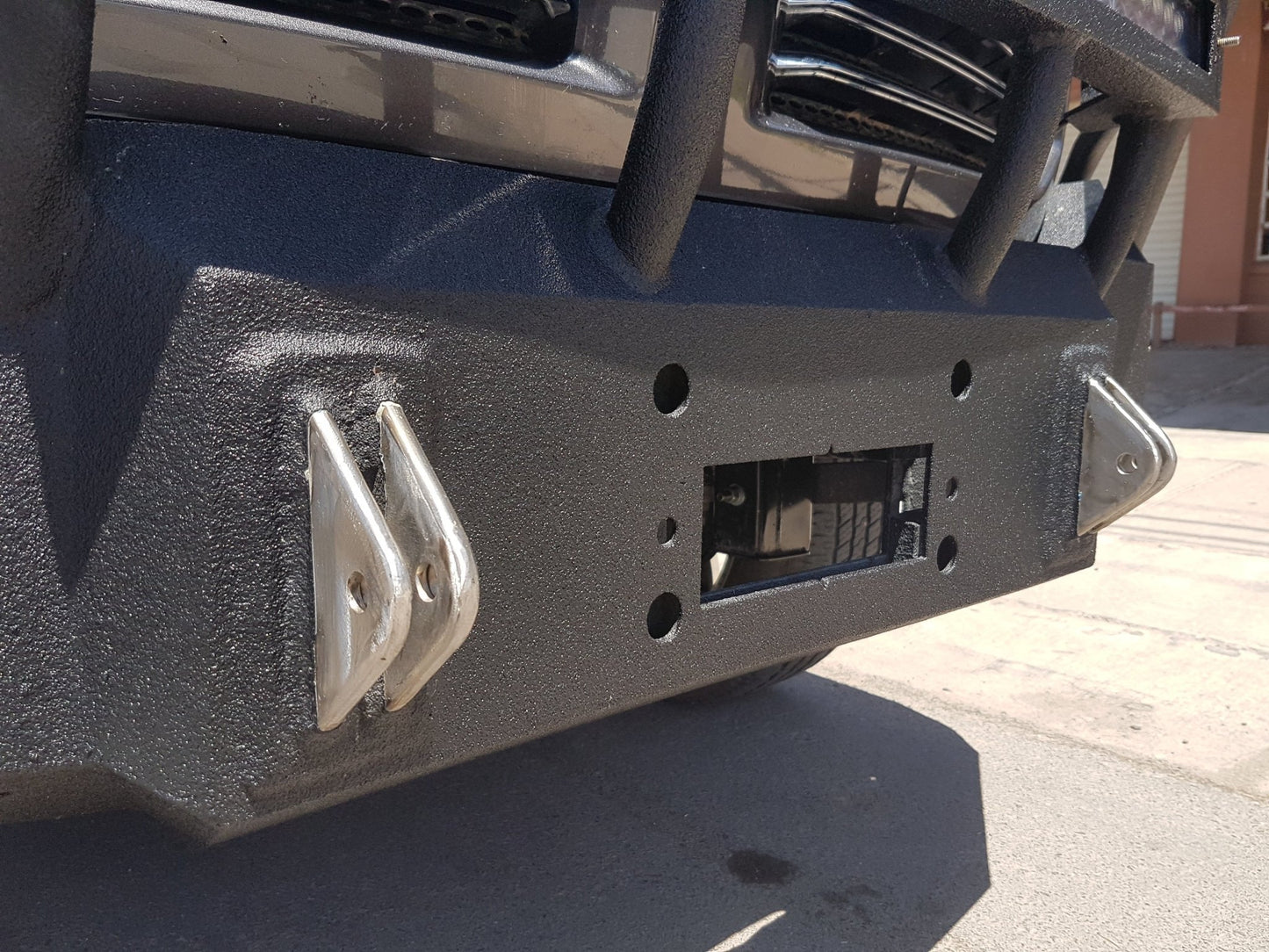 BUMPER ADD-ON: Blue Ox Style Tow D-rings - Iron Bull BumpersADD-ON