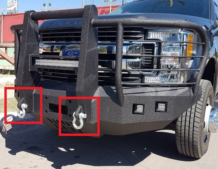 BUMPER ADD-ON: Carnage/Shredder/Reaper D-rings - Iron Bull BumpersADD-ON