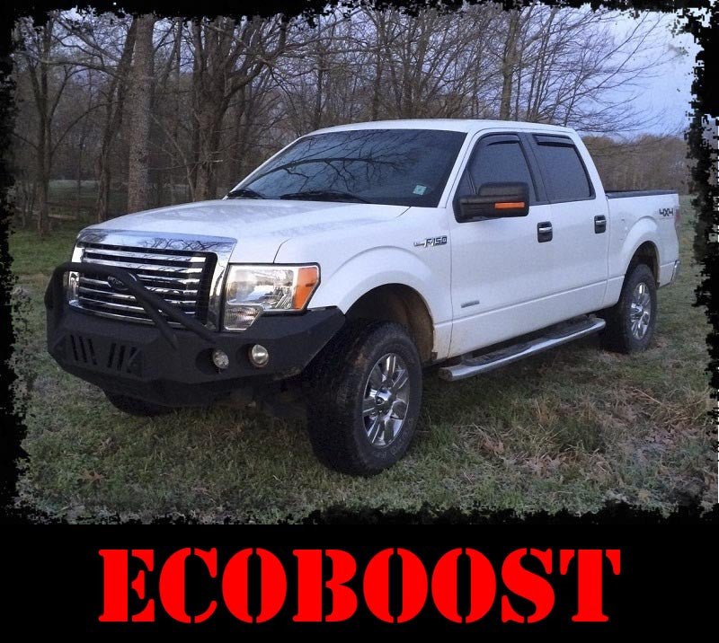 BUMPER ADD-ON: Ecoboost Front Plate Cutout - Iron Bull BumpersADD-ON