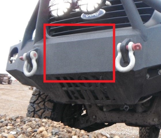 BUMPER ADD-ON: Plate Delete - Iron Bull BumpersADD-ON