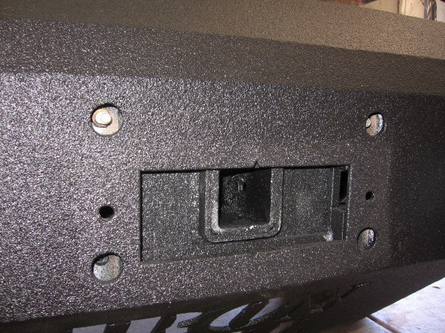BUMPER ADD-ON: Winch Plate Mount Removable Hitch Receiver (Front Bumpers Only) - Iron Bull BumpersACCESSORY
