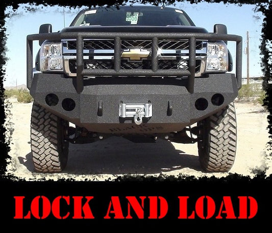 Extreme Duty Grille Guard: Lock & Load - Iron Bull BumpersGRILLE GUARD