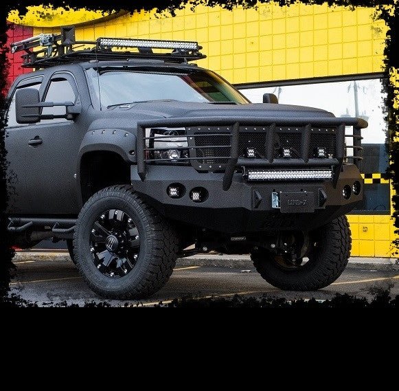 Extreme Duty Grille Guard: Lock & Load - Iron Bull BumpersGRILLE GUARD