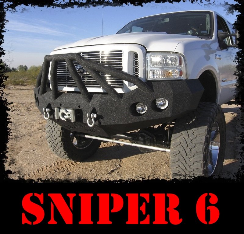 Extreme Duty Grille Guard: Sniper 6 - Iron Bull BumpersGRILLE GUARD