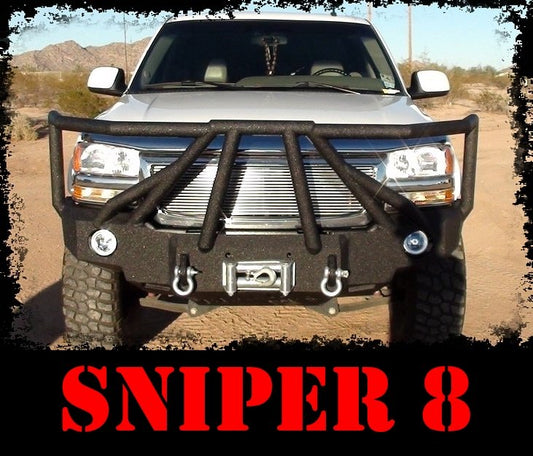 Extreme Duty Grille Guard: Sniper 8 - Iron Bull BumpersGRILLE GUARD