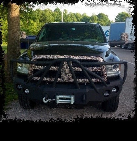 Heavy Duty Grille Guard: Defender 8 - Iron Bull BumpersGRILLE GUARD