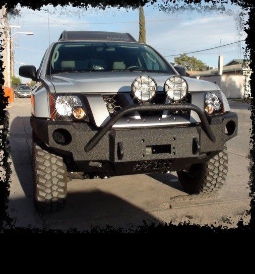Heavy Duty Grille Guard: Light Bar - Iron Bull BumpersGRILLE GUARD